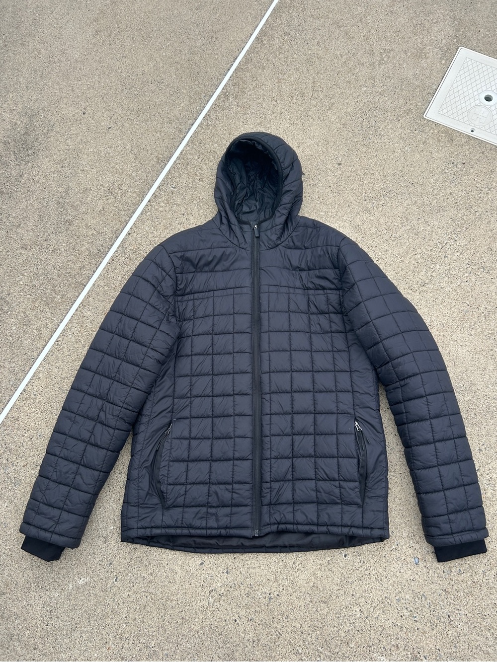 Kyodan Outdoor Insulated Hooded Puffer Jacket Black XL